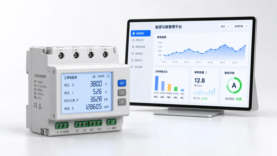 能效和碳管理产品示意